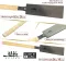 SUIZAN Japanese Pull Saw Hand Saw 24 Cm Ryoba Double Edge Flush Cut Saw Woodworking Tools