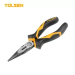 TOLSEN LONG NOSE PLIERS (INDUSTRIAL) 6"