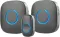 Wireless Doorbell SadoTech ( Color Black 1 Push Buttons + 2 Plug in Receivers, 300 Meter, 52 Melodies ) )
