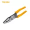 TOLSEN MULTI-FUNCTION STRIPPING COMBINATION PLIERS (INDUSTRIAL) 8.5"