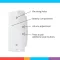 Wireless Doorbell GE ( Color White 1 Push Buttons+ 1 Plug in Receiver with battery )