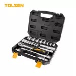 TOLSEN 22PCS 1/2″ SOCKET SET