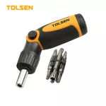 TOLSEN 14 IN 1 RATCHET SCREWDRIVER