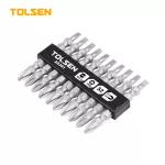 TOLSEN 10PCS DOUBLE END SCREWDRIVER BITS SET PH2/SL5.5x65mm (INDUSTRIAL)