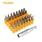 TOLSEN 33PCS MAGNETIC BIT HOLDER SET