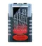 Cobolt Drill Bits 25 Pcs 0.5-13.0mm Heavy Duty WISEMANN