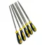 5PC 8" STEEL FILE HALF ROUND,HAND,TRIANGLE,SQUARE,ROUND WITH HANDLE G,IN COLOR BOX	WISEMANN