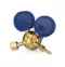 GENERIC Solder Cylinder Regulator 2 Pressure Meter For Metal & Plumbing Work