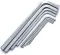 WISEUP Chrome Extra Long Pistol Set (9 Pieces, 1.5mm-10mm)