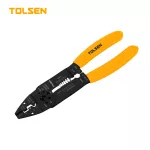 TOLSEN WIRE STRIPPING AND CRIMPING PLIERS (INDUSTRIAL) 215mm