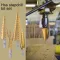 WISEUP 3pcs HSS Step Drill Bit Set, Cone Drill Bit