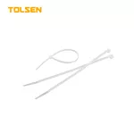 TOLSEN NYLON CABLE TIE (INDUSTRIAL) 3.6*200mm 100pcs