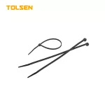 TOLSEN NYLON CABLE TIE (INDUSTRIAL) 3.6*200mm Black