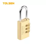 TOLSEN COMBINATION BRASS PADLOCK 30MM