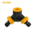 TOLSEN Y-SWITCH COUPLING WITH SWIVEL 1/2"