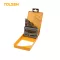 TOLSEN 13PCS HSS TWIST DRILL BITS SET