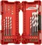 Milwaukee Shockwave Multi-Material Drill Bit 1/4 Inch Hex 8-Piece