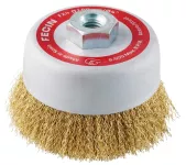 CRIMPED CUP COATED STEEL 4" FECIN