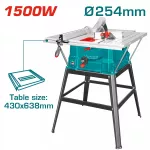 Total Table Saw 1500 Watt 254mm