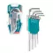 Total Short Hex Key Set 9 Pcs 1.5 -10mm