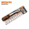 RATCHET HANDLE WITH SOCKETS SET 1/2"  12PCS  (INDUSTRIAL) WOKIN