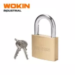 BRASS PADLOCK (INDUSTRIAL) 60mm WOKIN