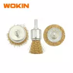 WIRE BRUSHES SET 3PCS WOKIN