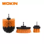 DRILL BRUSH SET 3PCS WOKIN