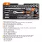 TOOL CHEST SET 98 PCS WOKIN
