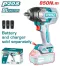 TOTAL Cordless Impact Wrench 20V / 850Nm Without Battery And Charger