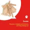 Wooden Dowel Set 90pcs Amtech
