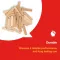 Wooden Dowel Set 90pcs Amtech