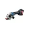 DongCheng Cordless Brushless Angle Grinder 20v 125mm 2 Batteries 4Ah And Charger