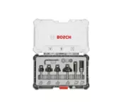 طقم بنط راوتر كعب 8 مم 6 قطع بوش