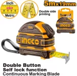 INGCO Industrial Steel Measuring Tape 5M