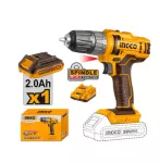 Ingco CDLI200518 20V Cordless Drill - 45Nm Torque