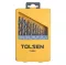 TOLSEN 13PCS HSS TWIST DRILL BITS SET