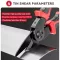 Multifunctional Pliers Tool Kit 5 IN 1 With 5 Interchangeable Heads Combination Lineman Pliers ,Cable Cutting ,Wire Stripping