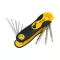 TOLSEN 8PCS FOLDING TORX HEX KEY SET