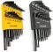 TOLSEN 36PCS INCH & METRIC HEX KEY SET