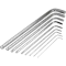 TOLSEN 9PCS LONG ARM HEX KEY SET