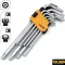 TOLSEN 9PCS TORX LONG ARM HEX KEY SET