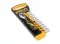 TOLSEN 14PCS 1/4″ RATCHET HANDLE WITH SOCKET SET