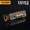 TOLSEN 12PCS 1/2″ RATCHET HANDLE WITH SOCKET SET