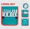 TOTAL FLAT WOOD DRILL BITS 13PCS