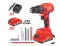 DURMIRI Cordless Drill / 21V/10mm Brushless +2 Battaries + 1 Charger