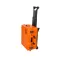 Mano Tough Case MTC-460 Plastic Tool Storage Unit With Plastic Dividers, Orange