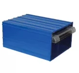 Plastic Drawers No. 55, Blue Color, Size 212×302×126 Mm, Brand: MANO, Made In Turkey