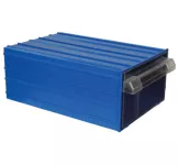 Plastic Drawers No. 35, Blue Color, Size 110×170×65 Mm, Brand: MANO, Made In Turkey