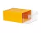 Plastic Drawers No. 60, Yellow Color, Size 260×340×150 Mm, Brand: MANO, Made In Turkey.